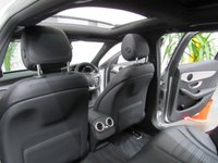 USED 2015 64 MERCEDES-BENZ C CLASS 2.1 C220 BLUETEC AMG LINE PREMIUM 5d 170 BHP &pound;30 ROAD TAX SAT NAV PAN SUNROOF LEATHER