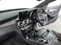 USED 2015 64 MERCEDES-BENZ C CLASS 2.1 C220 BLUETEC AMG LINE PREMIUM 5d 170 BHP &pound;30 ROAD TAX SAT NAV PAN SUNROOF LEATHER