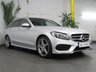 USED 2015 64 MERCEDES-BENZ C CLASS 2.1 C220 BLUETEC AMG LINE PREMIUM 5d 170 BHP &pound;30 ROAD TAX SAT NAV PAN SUNROOF LEATHER
