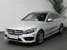 USED 2015 64 MERCEDES-BENZ C CLASS 2.1 C220 BLUETEC AMG LINE PREMIUM 5d 170 BHP &pound;30 ROAD TAX SAT NAV PAN SUNROOF LEATHER