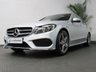USED 2015 64 MERCEDES-BENZ C CLASS 2.1 C220 BLUETEC AMG LINE PREMIUM 5d 170 BHP &pound;30 ROAD TAX SAT NAV PAN SUNROOF LEATHER
