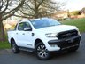 USED 2017 67 FORD RANGER 3.2 WILDTRAK 4X4 DCB TDCI 4d 197 BHP ONLY 45K LEATHER A/C FSH +VAT
