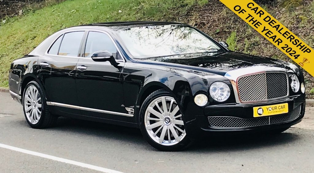 USED 2012 62 BENTLEY MULSANNE 6.8 V8 MDS 4d 505 BHP FULL BENTLEY SERVICE HISTORY --- MULLINER DRIVING SPEC ---