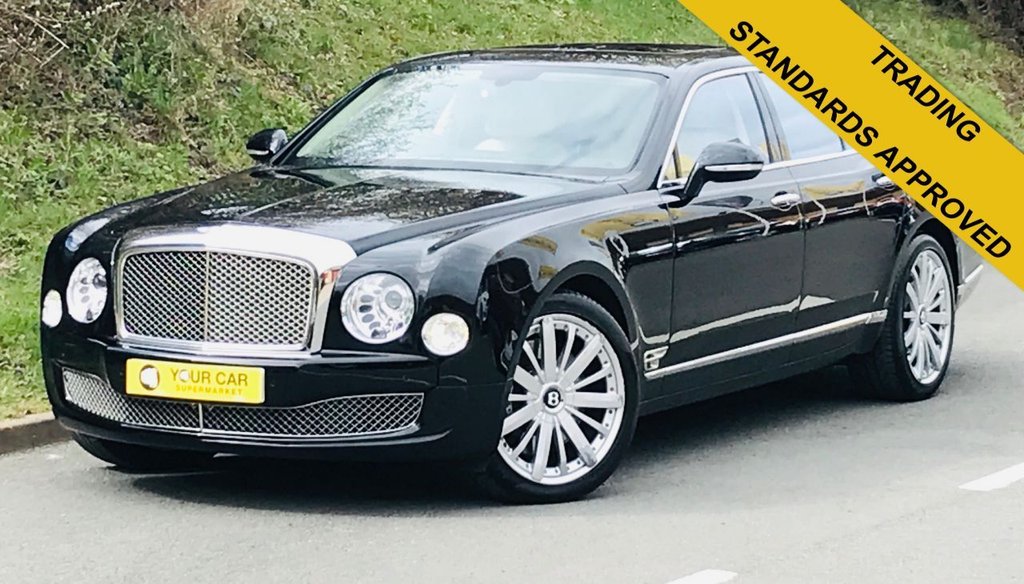 USED 2012 62 BENTLEY MULSANNE 6.8 V8 MDS 4d 505 BHP FULL BENTLEY SERVICE HISTORY --- MULLINER DRIVING SPEC ---