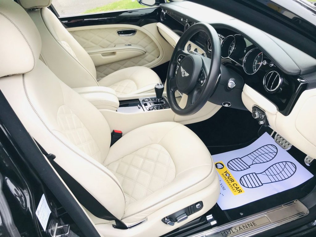 USED 2012 62 BENTLEY MULSANNE 6.8 V8 MDS 4d 505 BHP FULL BENTLEY SERVICE HISTORY --- MULLINER DRIVING SPEC ---