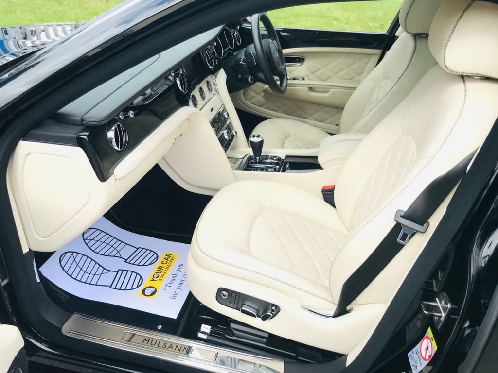 USED 2012 62 BENTLEY MULSANNE 6.8 V8 MDS 4d 505 BHP FULL BENTLEY SERVICE HISTORY --- MULLINER DRIVING SPEC ---