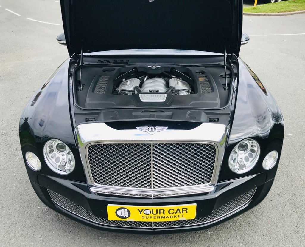 USED 2012 62 BENTLEY MULSANNE 6.8 V8 MDS 4d 505 BHP FULL BENTLEY SERVICE HISTORY --- MULLINER DRIVING SPEC ---