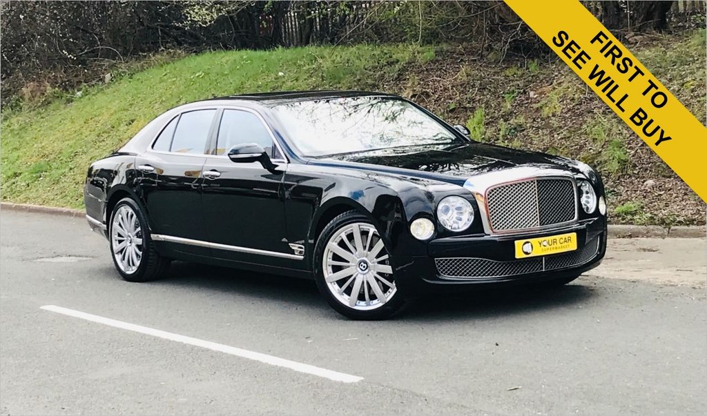 USED 2012 62 BENTLEY MULSANNE 6.8 V8 MDS 4d 505 BHP FULL BENTLEY SERVICE HISTORY --- MULLINER DRIVING SPEC ---