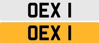 USED NUMBER PLATE PLATE 