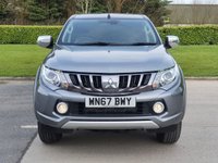 USED 2017 67 MITSUBISHI L200 2.4 DI-D 4WD WARRIOR DCB 178 BHP ** NO VAT * CANOPY + SAT NAV