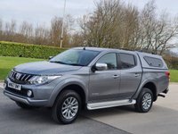 USED 2017 67 MITSUBISHI L200 2.4 DI-D 4WD WARRIOR DCB 178 BHP ** NO VAT * CANOPY + SAT NAV