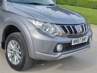 USED 2017 67 MITSUBISHI L200 2.4 DI-D 4WD WARRIOR DCB 178 BHP ** NO VAT * CANOPY + SAT NAV