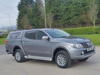 USED 2017 67 MITSUBISHI L200 2.4 DI-D 4WD WARRIOR DCB 178 BHP ** NO VAT * CANOPY + SAT NAV