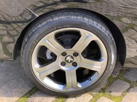 USED 2015 64 PEUGEOT 308 1.6 THP CC ROLAND GARROS NAVIGATION VERSION 2d 156 BHP RARE LIMITED EDITION- 1 OF ONLY 320 CARS - SATELLITE NAVIGATION - ONLY 39,280 MILES FROM BRAND NEW - METALLIC BLACK / WHITE LEATHER