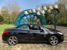 USED 2015 64 PEUGEOT 308 1.6 THP CC ROLAND GARROS NAVIGATION VERSION 2d 156 BHP RARE LIMITED EDITION- 1 OF ONLY 320 CARS - SATELLITE NAVIGATION - ONLY 39,280 MILES FROM BRAND NEW - METALLIC BLACK / WHITE LEATHER