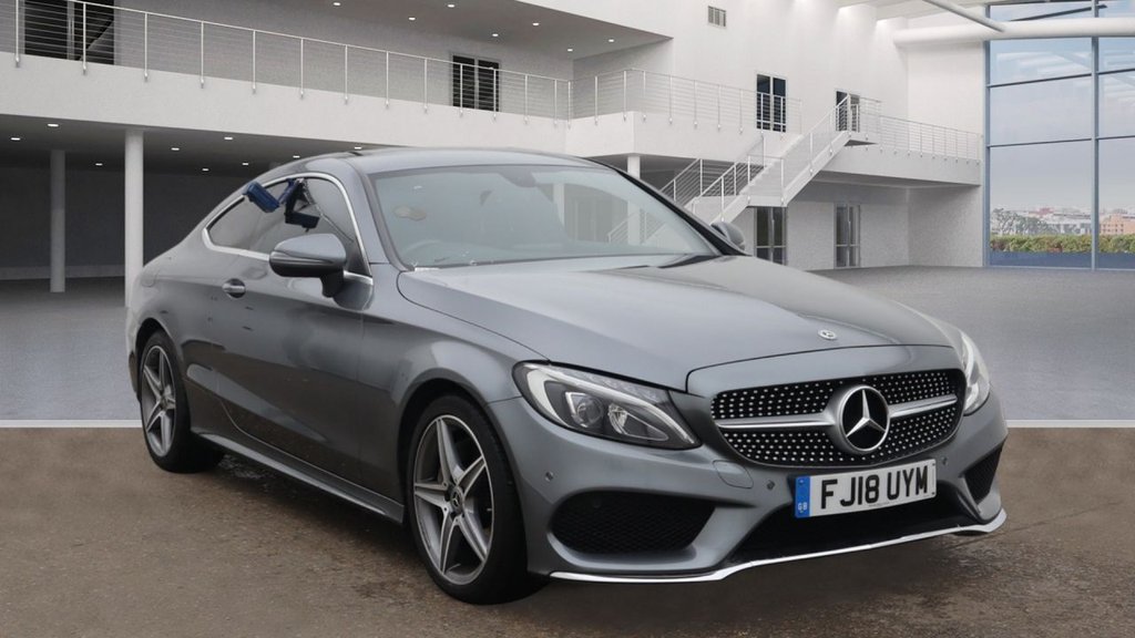 2018 18 MERCEDES-BENZ C-CLASS 2.1 C 220 D AMG LINE 2d AUTO 168 BHP