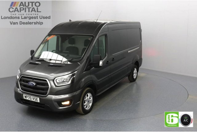 2020 70 FORD TRANSIT 2.0 350 FWD Limited EcoBlue Auto 185 BHP L3 H2 Low Emission