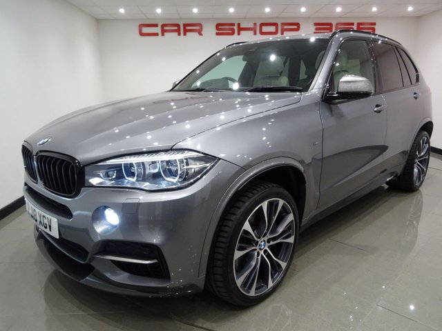 2018 18 BMW X5 3.0 M50D (381 PS) AUTO XDRIVE + 7 SEATS + £20, 000 EXTRAS + NAV + HUD + COMFORT LEATHERS + PAN ROOF + LEDS + M PERFORMANCE KIT + 21 S + R/CAM + PARK + TINTS + E/BOOT