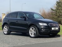 USED 2015 65 AUDI Q5 2.0 TDI QUATTRO S LINE PLUS 5d 187 BHP 4WD Sat Nav Leather 20" Alloys
