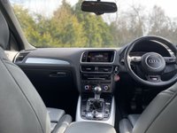 USED 2015 65 AUDI Q5 2.0 TDI QUATTRO S LINE PLUS 5d 187 BHP 4WD Sat Nav Leather 20" Alloys