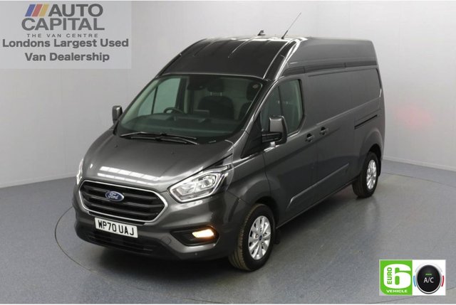 2020 70 FORD TRANSIT CUSTOM 2.0 300 Limited EcoBlue Auto 170 BHP L2 H2 Euro 6 Low Emission