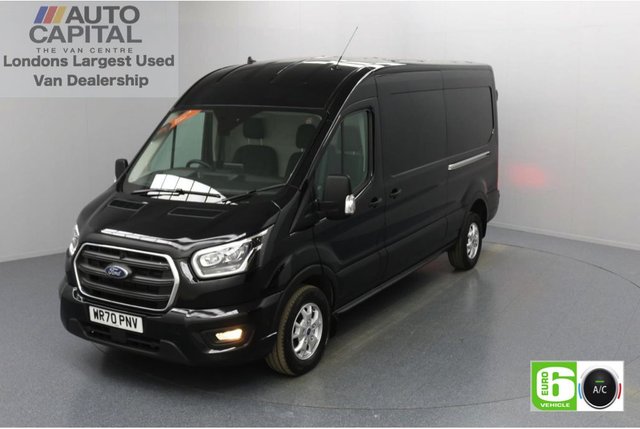 2020 70 FORD TRANSIT 2.0 350 FWD Limited EcoBlue Auto 130 BHP L3 H2 Low Emission