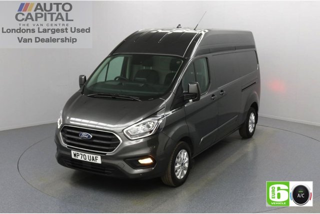 2020 70 FORD TRANSIT CUSTOM 2.0 300 Limited EcoBlue Auto 170 BHP L2 H2 Euro 6 Low Emission