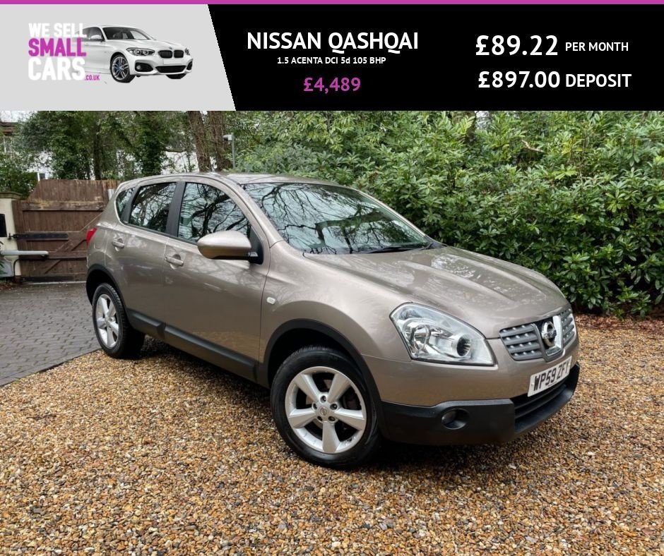 View our NISSAN QASHQAI