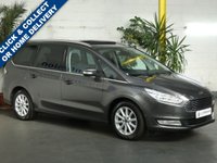 USED 2017 67 FORD GALAXY 2.0 TITANIUM X TDCI 5d 148 BHP PAN SUNROOF SAT NAV LEATHER