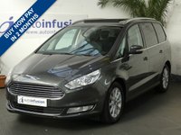 USED 2017 67 FORD GALAXY 2.0 TITANIUM X TDCI 5d 148 BHP PAN SUNROOF SAT NAV LEATHER