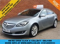USED 2014 64 VAUXHALL INSIGNIA 2.0 SRI NAV CDTI ECOFLEX S/S 5d 160 BHP 
