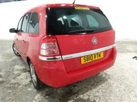 USED 2010 10 VAUXHALL ZAFIRA 1.6 ENERGY 5d 113 BHP 
