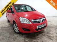 USED 2010 10 VAUXHALL ZAFIRA 1.6 ENERGY 5d 113 BHP 