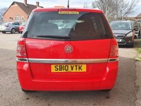 USED 2010 10 VAUXHALL ZAFIRA 1.6 ENERGY 5d 113 BHP 