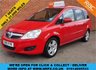 USED 2010 10 VAUXHALL ZAFIRA 1.6 ENERGY 5d 113 BHP 