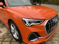 USED 2019 19 AUDI Q3 1.5 TFSI S LINE 5d 148 BHP 1 OWNER - Q3 35 TFSi - 7SPD AUTOMATIC- PULSE ORANGE METALLIC - 9,059 MILES ONLY - HUGE SAVING ON NEW