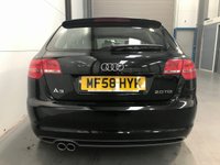 USED 2008 58 AUDI A3 2.0 TDI S LINE 5d 138 BHP Very Low Mileage! Full Leather Interior