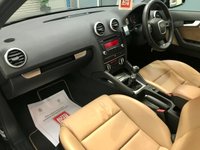 USED 2008 58 AUDI A3 2.0 TDI S LINE 5d 138 BHP Very Low Mileage! Full Leather Interior