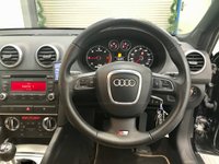 USED 2008 58 AUDI A3 2.0 TDI S LINE 5d 138 BHP Very Low Mileage! Full Leather Interior