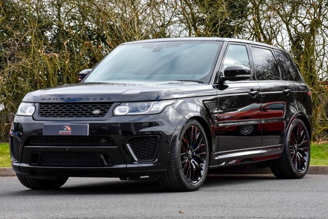 2017 67 Land Rover Range Rover Sport Svr 5.0 P575 V8 SVR Auto 4WD (s/s) 5d
