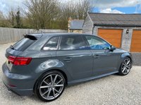 USED 2018 18 AUDI A3 2.0 S3 SPORTBACK TFSI QUATTRO BLACK EDITION 5Dr 310 BHP TECH 
