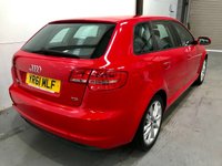 USED 2011 61 AUDI A3 2.0 SPORTBACK TDI SPORT 5d 138 BHP Lovely Condition & Superb MPG