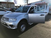 USED 2016 65 MITSUBISHI L200 2.5 DI-D 4X4 4LIFE LB DCB 134 BHP NO VAT+2 OWNERS FROM NEW+EXCELLENT SERVICE HISTORY+NO VAT+DRIVE AWAY TODAY+FINANCE AVAILABLE+NO VAT!