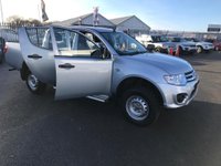 USED 2016 65 MITSUBISHI L200 2.5 DI-D 4X4 4LIFE LB DCB 134 BHP NO VAT+2 OWNERS FROM NEW+EXCELLENT SERVICE HISTORY+NO VAT+DRIVE AWAY TODAY+FINANCE AVAILABLE+NO VAT!