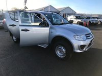 USED 2016 65 MITSUBISHI L200 2.5 DI-D 4X4 4LIFE LB DCB 134 BHP NO VAT+2 OWNERS FROM NEW+EXCELLENT SERVICE HISTORY+NO VAT+DRIVE AWAY TODAY+FINANCE AVAILABLE+NO VAT!