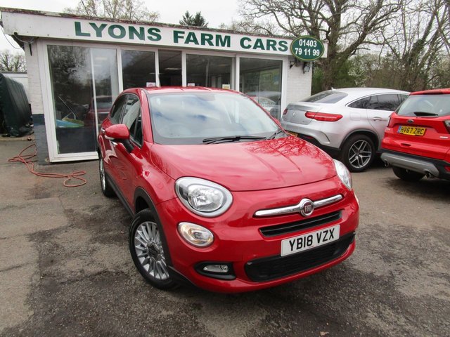 2018 18 Fiat 500x 1.4 MULTIAIR POP STAR 5d 140 BHP *HEATED SEATS/WHEEL + REAR CAMERA + AUTO LIGHTS*