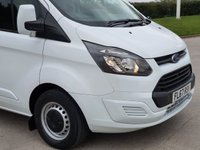 USED 2017 67 FORD TRANSIT CUSTOM 2.0 290 LR P/V 104 BHP ** NO VAT ** NO VAT+ CLEAN VAN