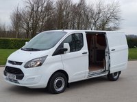 USED 2017 67 FORD TRANSIT CUSTOM 2.0 290 LR P/V 104 BHP ** NO VAT ** NO VAT+ CLEAN VAN