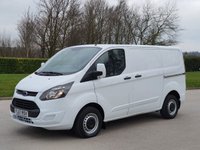 USED 2017 67 FORD TRANSIT CUSTOM 2.0 290 LR P/V 104 BHP ** NO VAT ** NO VAT+ CLEAN VAN