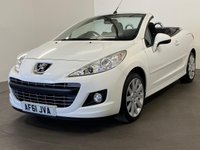USED 2011 61 PEUGEOT 207 1.6 HDI CC GT 2d 112 BHP Ultra Low mileage 16968 Miles